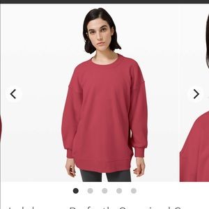 Perfectly Oversized Crew - Chianti